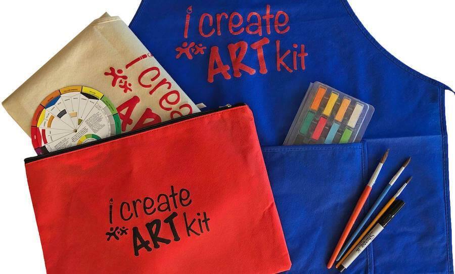Kids Art Box Materials Pack D – I Create Art