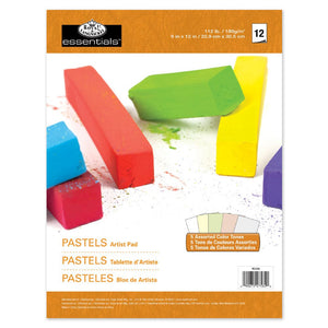 Pastel Paper Pad (5 Colors) Drawing & Painting Kits Royal Brush 9 x 12 Pad 