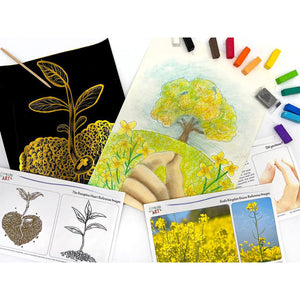 Christian Art Box K (God's Kingdom and Receptive Heart) I Create Art