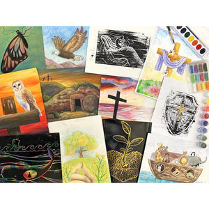 Christian Art Box: Bundle A Drawing & Painting Kits I Create Art