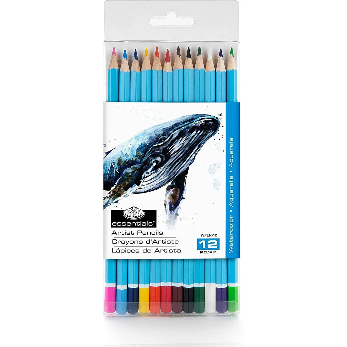Sargent Art Watercolor Crayons 12-Color Set 