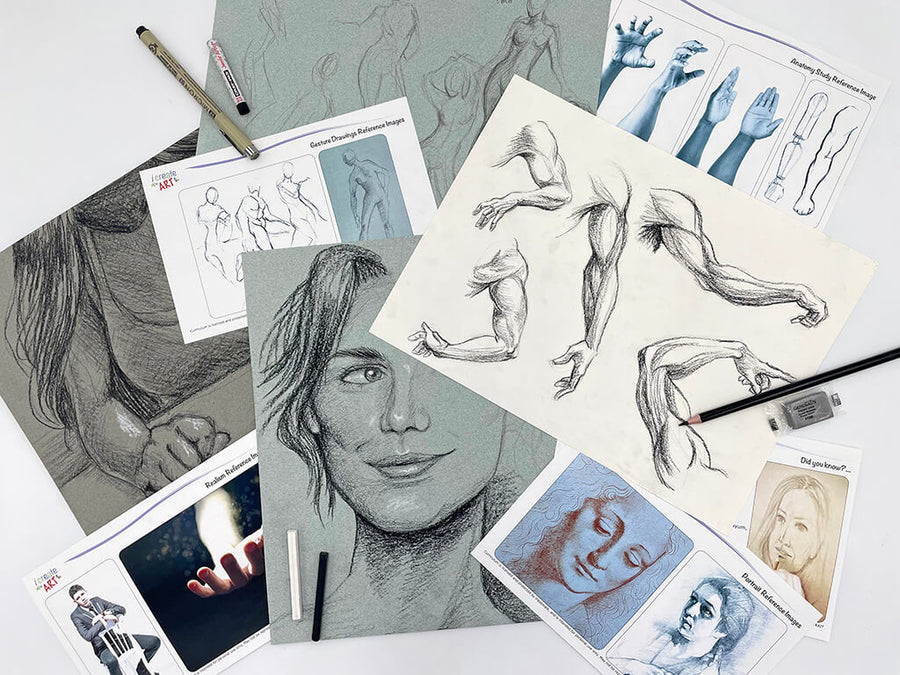 Figure Study Art Box For Teens I Create Art