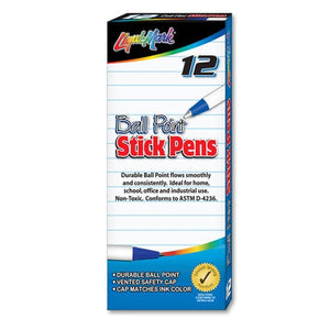 Stick Pen (Medium Point) Drawing & Painting Kits Liqui Mark Blue 