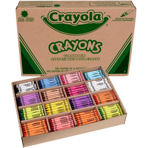Crayon Class Pack (800 Set) Crayons I Create Art 
