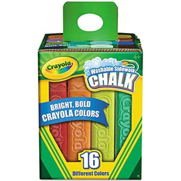 Sidewalk Chalk Art & Craft Kits Crayola 16 Box Set 