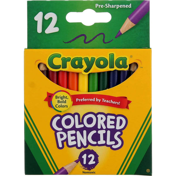 Crayola 12 Color Colored Pencils 