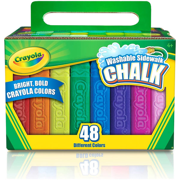 Sidewalk Chalk Art & Craft Kits Crayola 48 Box Set 