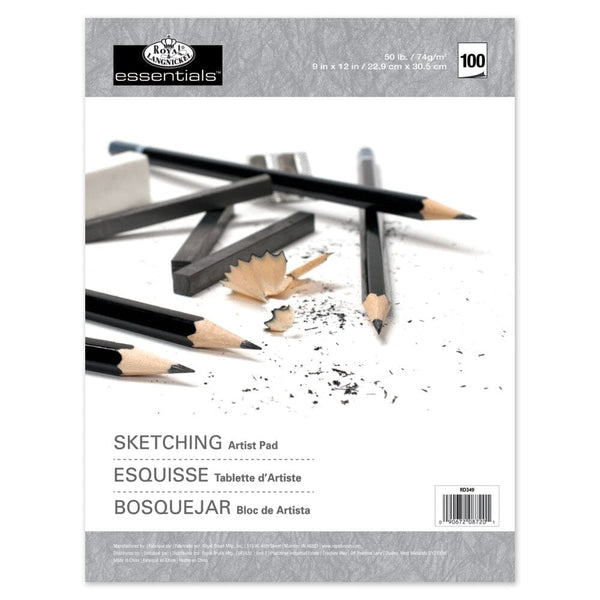 Sketching Pad Drawing & Painting Kits Royal Brush 9 x 12 Pad 