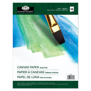 Canvas Paper Pad Drawing & Painting Kits Royal Brush 9 x 12 Pad 