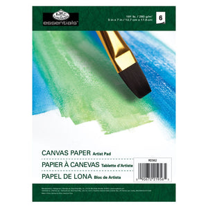 Canvas Paper Pad Drawing & Painting Kits Royal Brush 5 x 7 Pad 