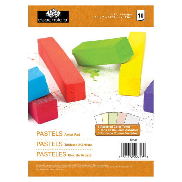 Pastel Paper Pad Drawing & Painting Kits Royal Brush 5 x 7 Pad 