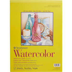 WATERCOLOR PAD (300 Series) Drawing & Painting Kits Strathmore 