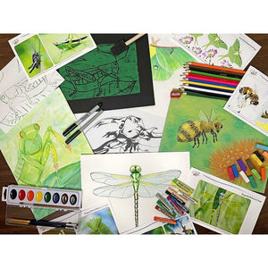 Art Supplies for Kids, Art Set, Art Kit, Drawing Kits, Art and Crafts with  Origami Paper, Scissors, Markers, Kindergarten Homeschool Supplies
