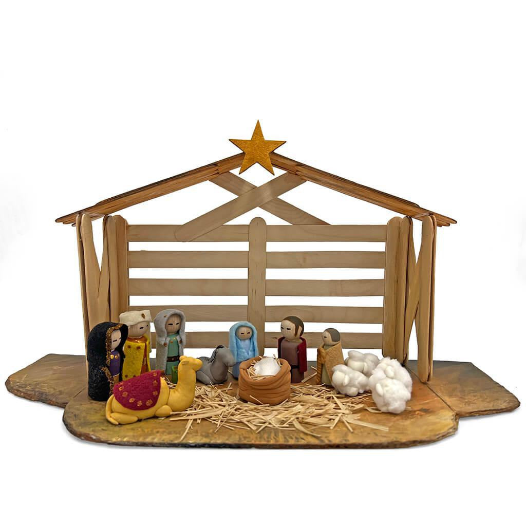 Nativity Box Nativity Arts and Crafts Box. Christmas Art Box For Kids. – I Create Art