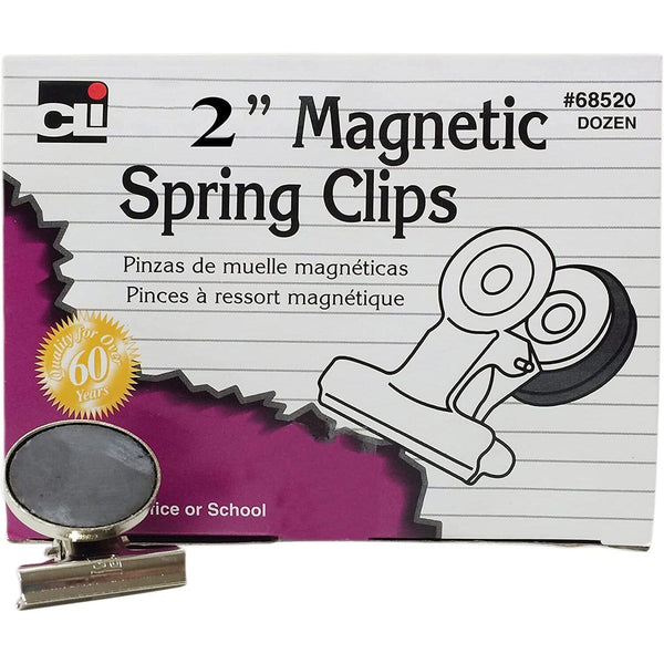 Spring Clips (Magnetic) Arts & Crafts Charles Leonard 