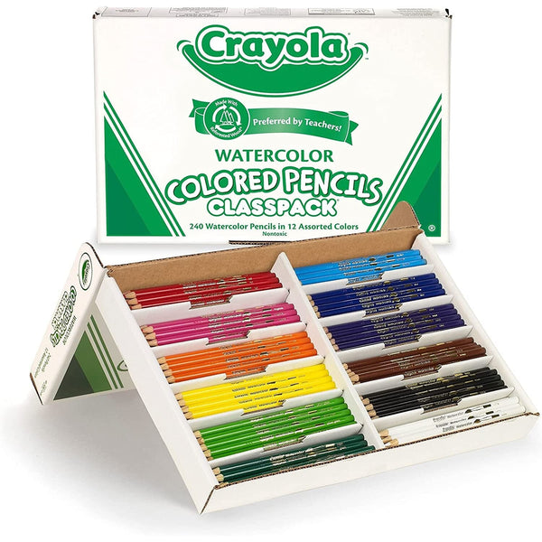 Colored Pencils Class Pack (240 Box) Drawing & Painting Kits Crayola 