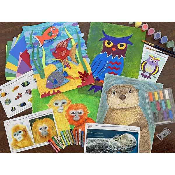 Kids Art Box Materials Pack D – I Create Art
