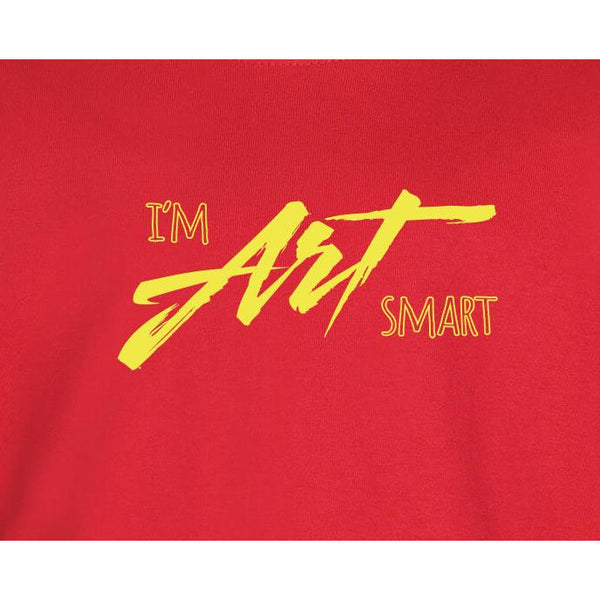 Kids T-Shirts T-Shirt i Create Art Kit I'm Art Smart XS Black