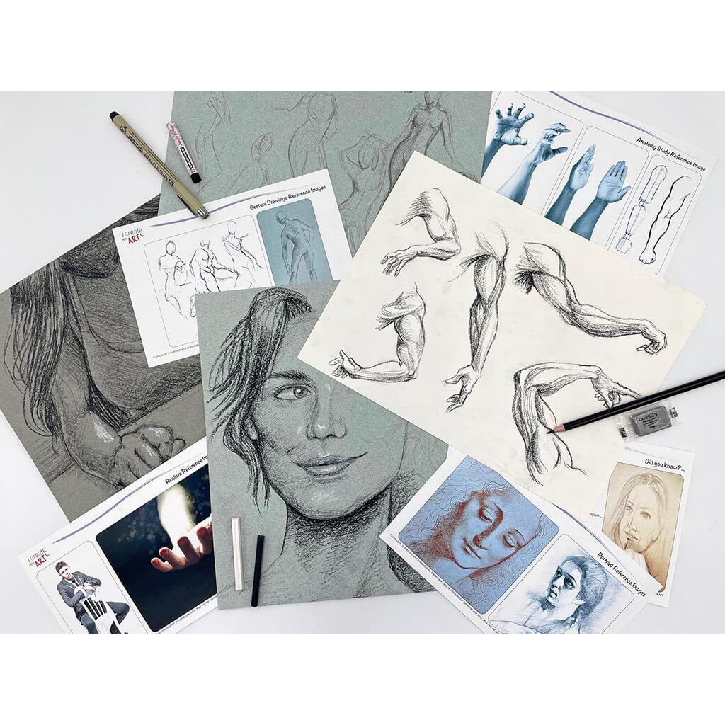 Figure Study Art Box For Teens I Create Art