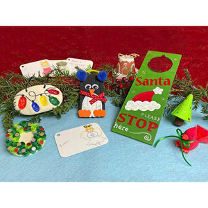 Kids Christmas Craft Ornaments Arts Box - I Create Art Box